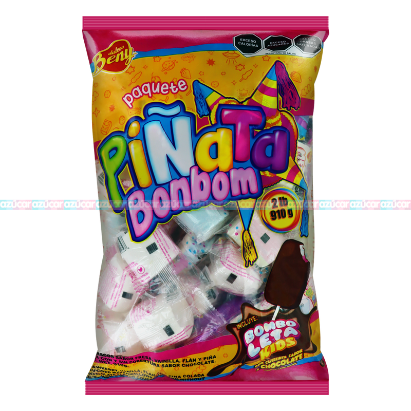 BENY PIÑATA PAQ. BOMBOM 6/910GRS