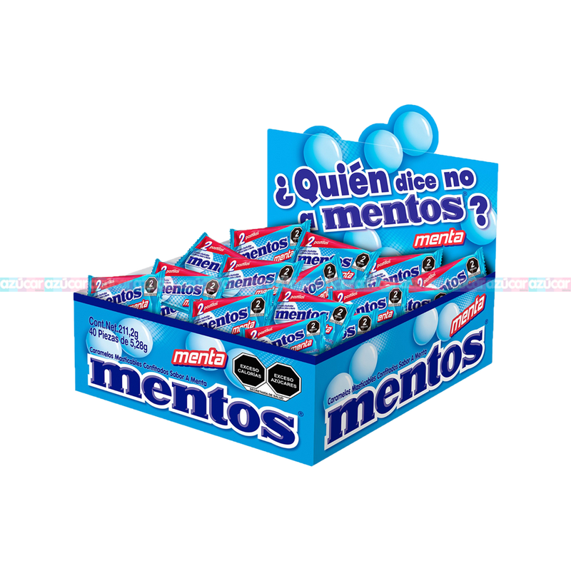 MENTOS BIPIEZA MENTA 10/40